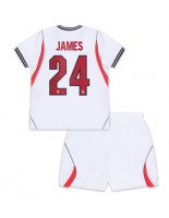 Englanti Reece James #24 Kotipaita Lasten MM-kisat 2026 Lyhythihainen (+ shortsit)